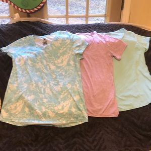 Bundle of athletic shirts